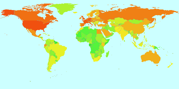 Most Visited Countries